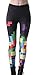QZUnique Women's Tetris Digital Print Pattern Shaping Sexy Elastic Leggings