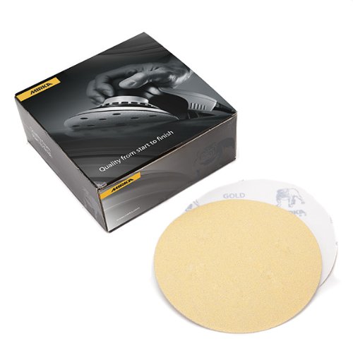 Mirka 23-332-800 Bulldog Gold 5-Inch PSA Disc 800 Grit