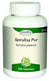 Spirulina Pur - 500 Presslinge a 500mg/Tablette - Greenline-products