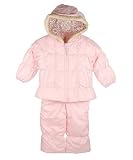Carter's  Mountain Leapord  2-piece Snowsuit Set Pink Size 12 Months