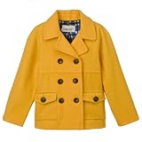Girls' Cherokee Wool Peacoat - Inca Gold