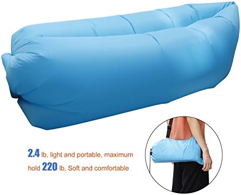 Itechzhu Outdoor Fast Inflatable Sleeping Bag Air Lounger