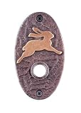 Rabbit Oval Doorbell