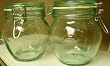 2 Pieces Italian 24 Ounce (720ml) Hermetic Recycled Glass Canning Jar