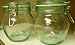 2 Pieces Italian 24 Ounce (720ml) Hermetic Recycled Glass Canning Jar