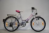 20 Zoll 50,8 cm Citybike M�dchenfahrrad Spear Shimano 7 Gang pink 5-9 Jahre