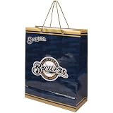 MLB Milwaukee Brewers Gift Bag, Large