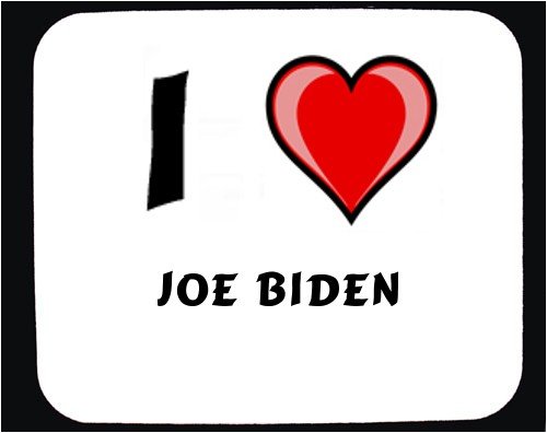 I love Joe Biden Mouse Pad