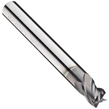 Niagara Cutter STR440M Stabilizer Carbide End Mill, Anti-Vibration for Hi-Temp Alloys, AlCrN Coated, 4 Flutes