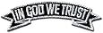 Tactical Combat Badge Morale Velcro Patch / Velcro Military Patches Designed by BASTION - IN GOD WE TRUST BNW