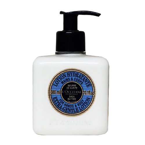 L'Occitane Lotion Hydratante, Beurre de Karitè (Extra Gentle Lotion for Hands & Body), 10.1-Ounce Pump