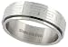 Jewelry : Surgical Steel 5/16' (8 mm ) Spinner Wedding Band with Greek Key Design