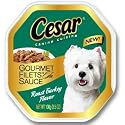 Cesar Gourmet Filets In Sauce Canine Cuisine Roast Turkey Flavor
