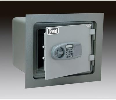 1-Hour Fireproof Wall Safe Lock Type: Group II Combination and Key Lock, Orientation: Vertical