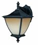 Thomas Lighting Pl9152-7 Trent One-Light Energy Star Certified Outdoor Wall Lantern, Matte Black