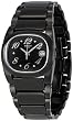 Tissot Women's T009.110.11.057.01 T Moments Black PVD Stainless Steel Watch