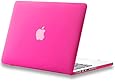 Kuzy - Retina 13-Inch Neon Pink Rubberized Hard Case for MacBook Pro 13.3" with Retina Display A1502 / A1425 (NEWEST VERSION) Shell Cover - Neon PINK
