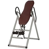 Exerpeutic Stretch 300 Burgundy Steel Frame Inversion Therapy Core Fitness Table