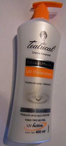 Teatrical Crema UV Protectora (Proteina de Leche + Vitamina E)