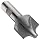 Niagara Cutter CRE124 High-Speed Steel End Mill, TiCN Coated, 4 Flutes, Radiused-Corner End