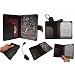 Rincom 'BONUS PACK' includes Black Premium Leather Book/Folio Case Cover Pouch with FREE Clip-On LED Reading Lamp for New Amazon Kindle Touch/Touch 3G, All - New Latest Kindle Touch/Touch 3G Generation April 2012 Release