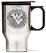 West Virginia Mountaineers Stainless Steel Travel Mug 14 oz - NCAA College Athletics