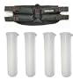 Paintball Kingman Spyder Black 4+1 Ammo Harness + Tubes