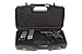 Negrini Cases 2018TS/4835 Compact Handgun Case for ABS 1 Gun W/Acc/Pluck-n-Pull Die Cut Foam, Black/Black