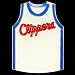Los Angeles Clippers Team Jersey Pin