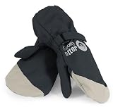 from Spotty Otter Spotty Otter Waterproof Fleece Lined Mitts Charcoal Small (0-12mths)