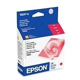 Epson T054720 OEM Genuine Inkjet Cartridge Red for Epson Stylus Photo R800/R1800 Printers
