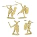 Search : Gallic Warband Plastic Army Men: 16 piece set of 54mm Figures - 1:32 scale