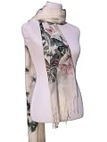 Fennco Watercolor Butterfly Shawl Scarf - 3 Colors
