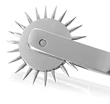 Deluxe stainless steel Wartenberg pin wheel, neurological pin wheel