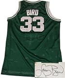 Larry Bird signed Boston Celtics Green Authentic Jersey
