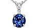 1.52 cttw 14k White Gold AAA Lab Created Sapphire