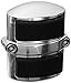 Kuryakyn 4047 Motorcycle Foot Control: Shift Peg Cover for 2003-16 Honda VTX1300, VT1300 Motorcycles, Chrome, Pack of 1