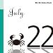 7月22日 My Birthday Book