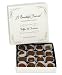 Gourmet Food : Sugar Free Handmade Belgian Chocolates - Milk Collection 16pc