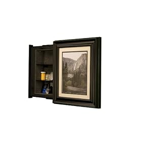 Secure Logic 20720 Keypad Wall Vault, Black