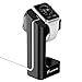 Apple Watch Stand - Foxnovo Apple Watch Dock, Apple Watch Charging Stand, Charging Dock for Apple Watch 38mm and 42mm (Black)