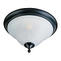 Linda 3 Light Flush Mount - Black