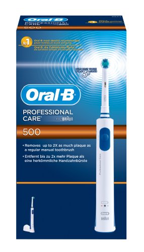 Braun Oral-B Professional Care 500 Elektrische Zahnbürste (Nachfolgemodell der Professional Care 6000)
