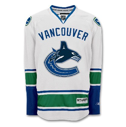 REEBOK NHL-Trikot Vancouver Canucks White
