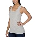 Juniors' Mossimo Supply Co. Ruched Back Tank - Heather Grey