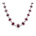 The Hollywood Red Carpet Ruby CZ Necklace