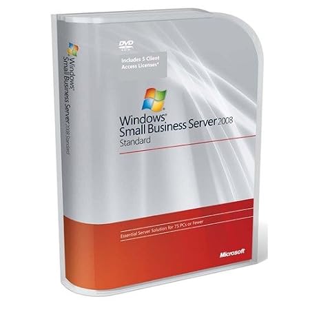 Microsoft  Windows Small Business Server 2008 Standard, 5 User CAL, OEM, IT