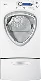 GE Profile PFDS450ELWW 27 Electric Steam Dryer 7.5 cu. ft. Capacity, White