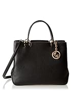 Michael Kors Bolso asa de mano Anabelle Medium Tote (Negro)