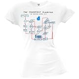 Big Bang Theory Friendship Algorithm Juniors Girly T-Shirt